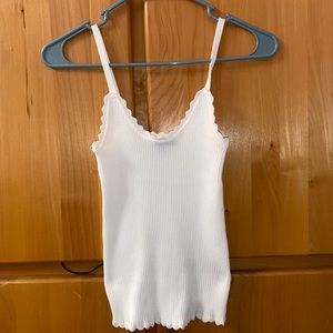 Fashion Nova Size Large - White Tank Top